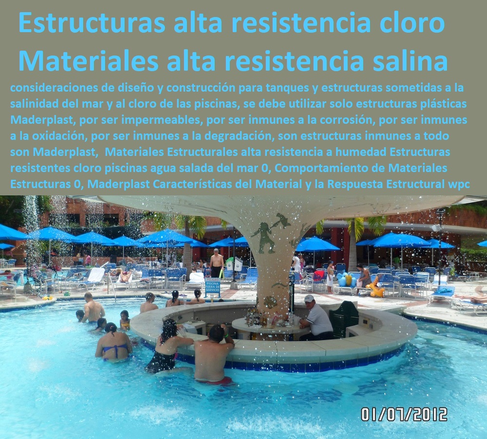 Materiales Estructurales alta resistencia a humedad Estructuras resistentes cloro piscinas agua salada del mar 0, Comportamiento de Materiales  Estructuras 0, Maderplast Características del Material y la Respuesta Estructural wpc Materiales Estructurales alta resistencia a humedad Estructuras resistentes cloro piscinas agua salada del mar 0, Comportamiento de Materiales  Estructuras 0, Maderplast Características del Material y la Respuesta Estructural wpc